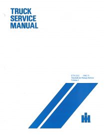 Service Manual for 1962-1971 International IH Pickup & Travelall, 2 Volume Set